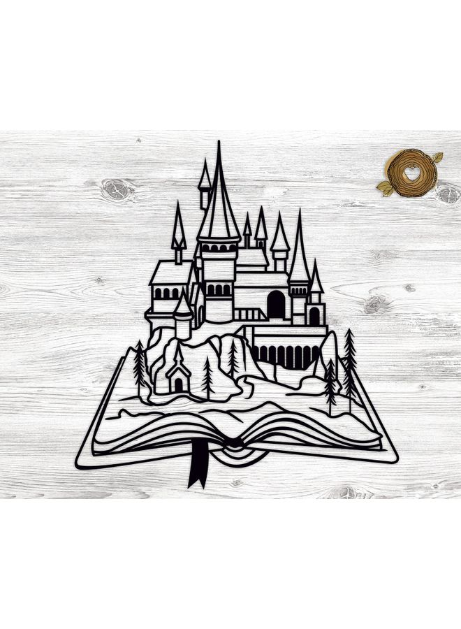 BP Decorative Wall Sticker Black 20cm - Image 2