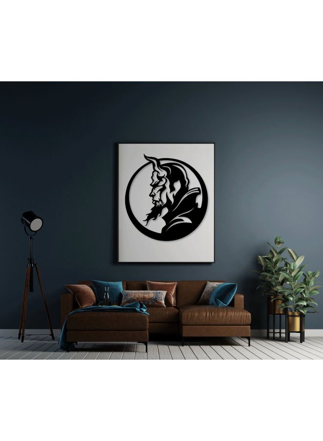 BP Decorative Wall Sticker Black 20cm - Image 2