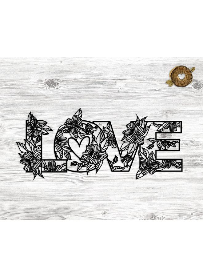 BP Wall Art Black 20cm - Image 2