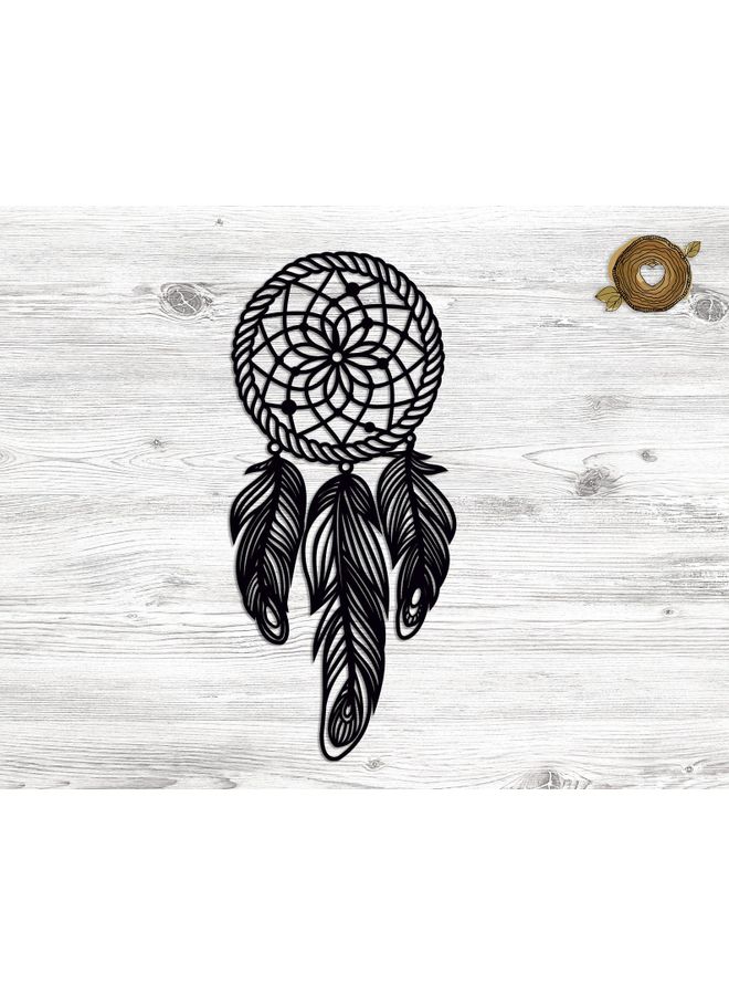 بي بي لوحة فنية على الحائط أسود 20سم - Image 2