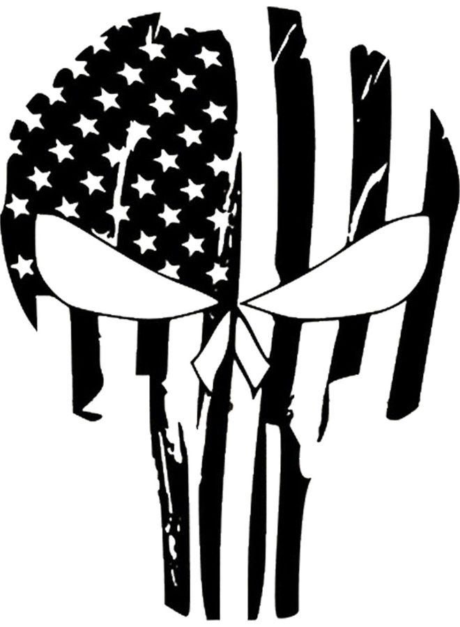 BP Decorative Wall Sticker Black 20cm - Image 1