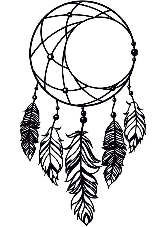 BP Decorative Wall Sticker Black 20cm - Image 1