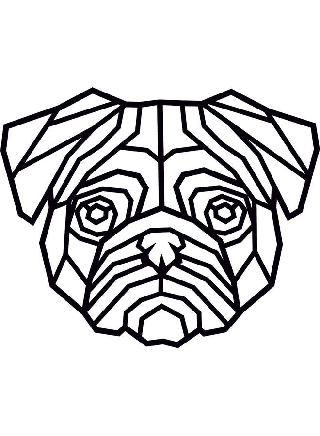 بي بي ملصق جداري للزينة أسود 20سم - Image 1