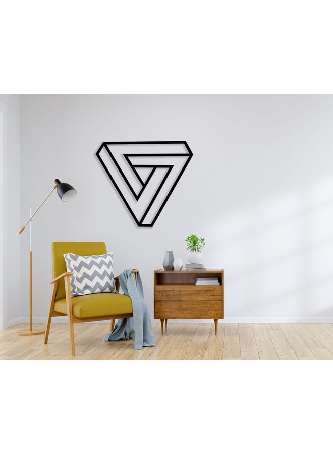 بي بي لوحة فنية على الحائط أسود 20سم - Image 2