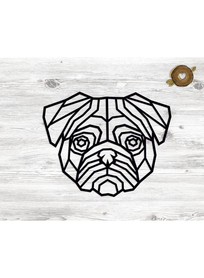 بي بي ملصق جداري للزينة أسود 20سم - Image 2