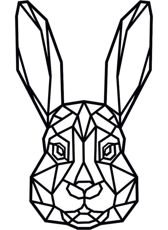 BP Decorative Wall Sticker Black 20cm - Image 1