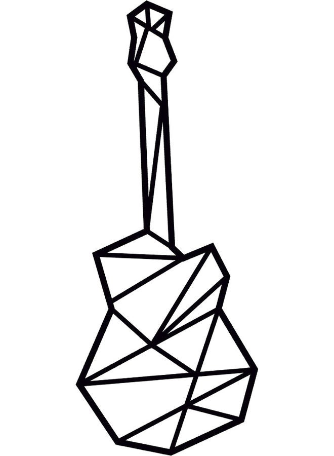 BP Decorative Wall Sticker Black 20cm - Image 1