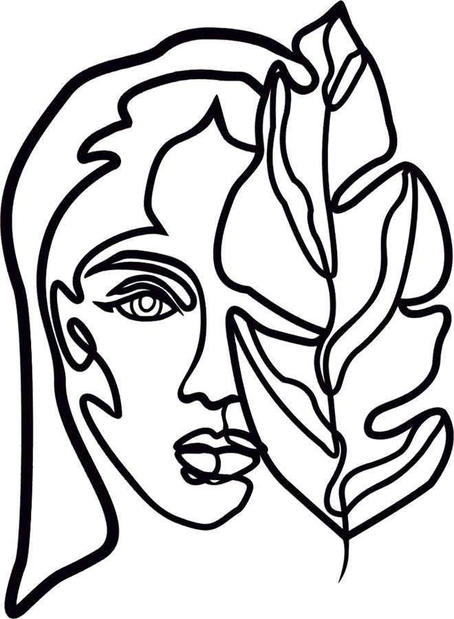 بي بي لوحة فنية على الحائط أسود 20سم - Image 1