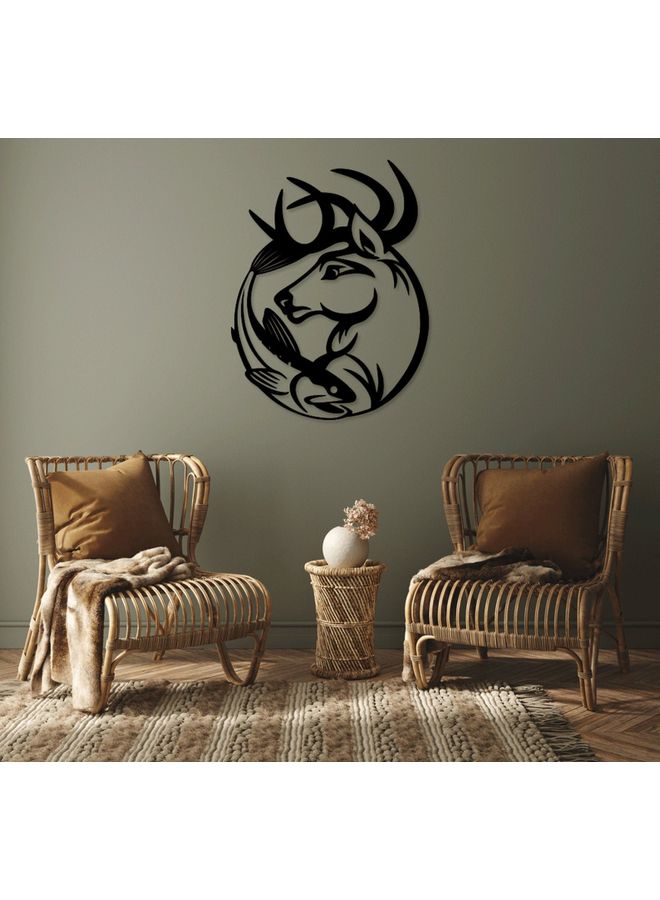 BP Decorative Wall Sticker Black 20cm - Image 2