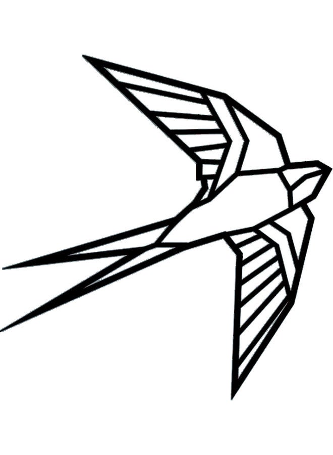 بي بي ملصق جداري للزينة أسود 20سم - Image 1