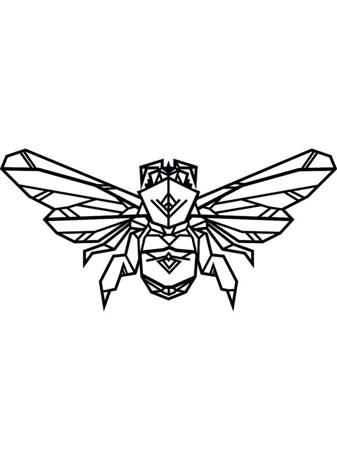 بي بي ملصق جداري للزينة أسود 20سم - Image 1