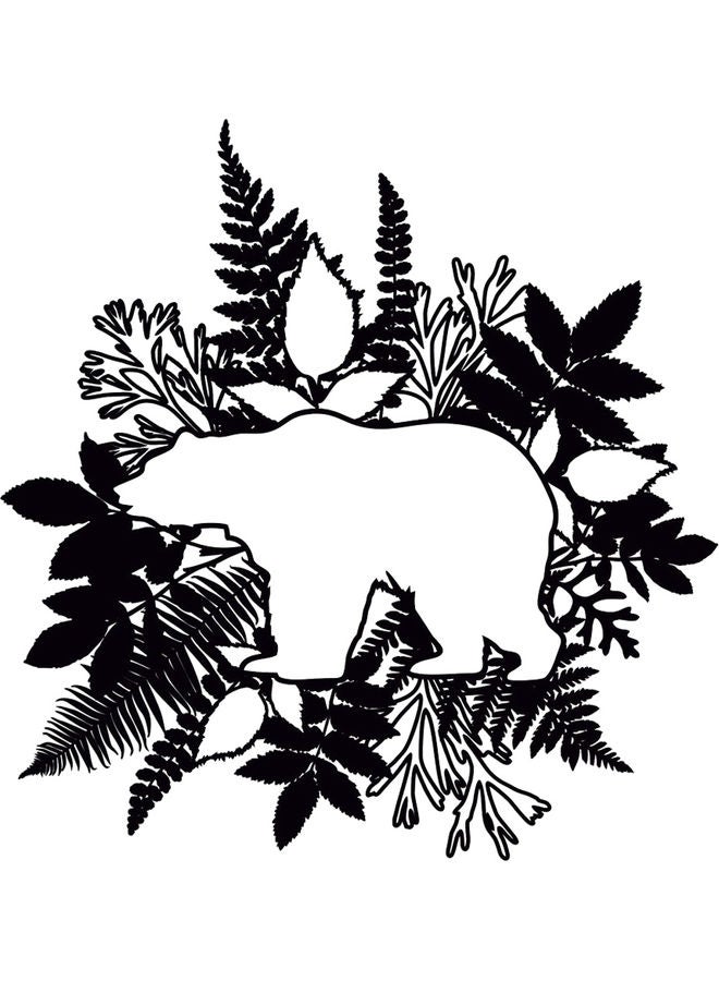 BP Wall Art Black 20cm - Image 1