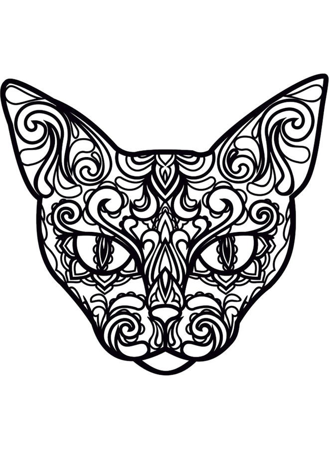 BP Decorative Wall Sticker Black 20cm - Image 1