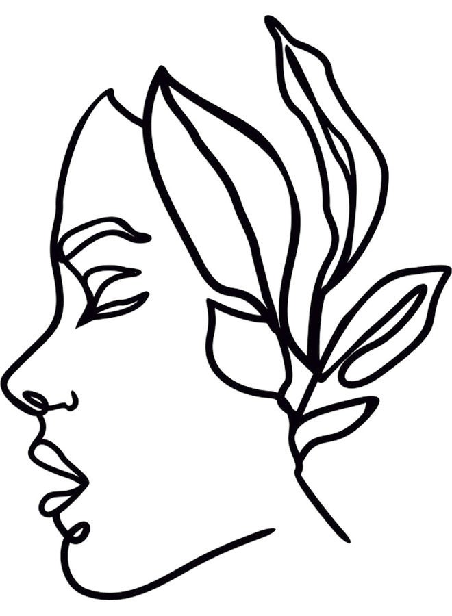 بي بي لوحة فنية على الحائط أسود 20سم - Image 1