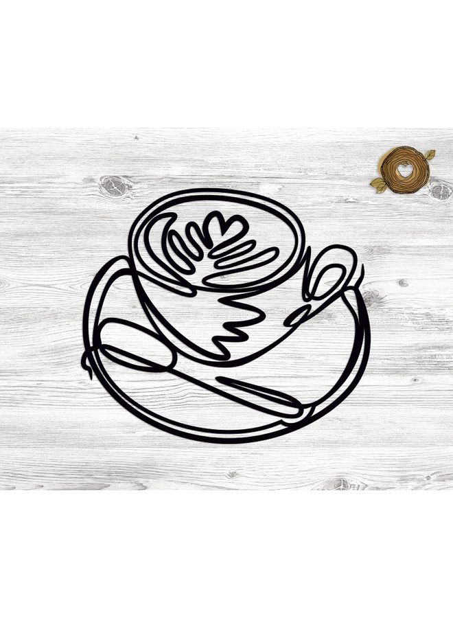 BP Decorative Wall Sticker Black 20cm - Image 2