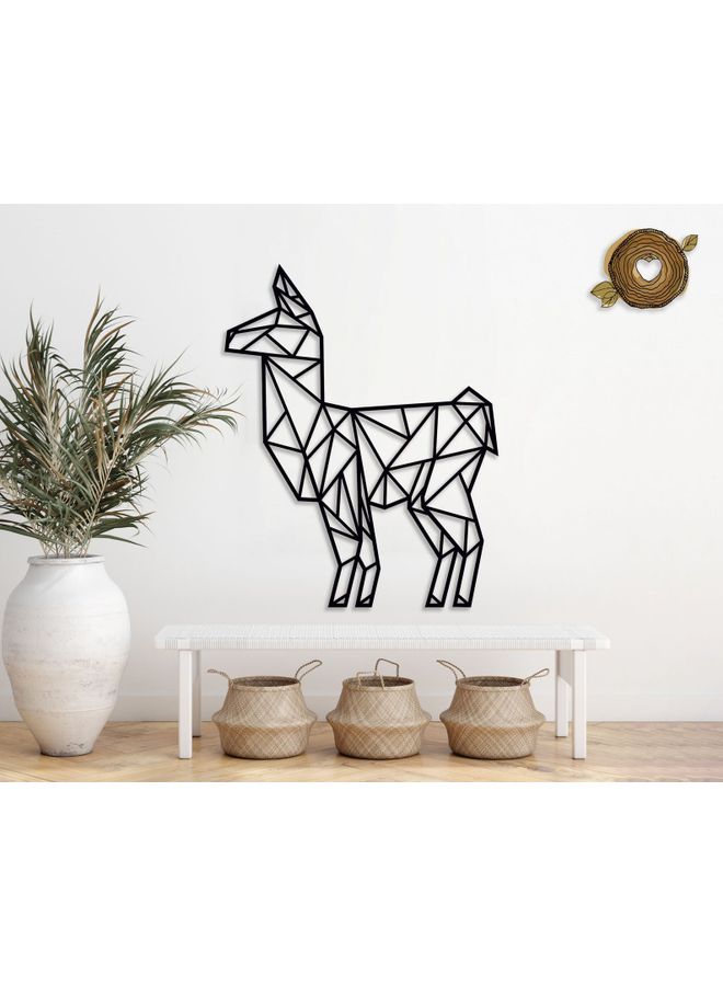 بي بي لوحة فنية على الحائط أسود 20سم - Image 2