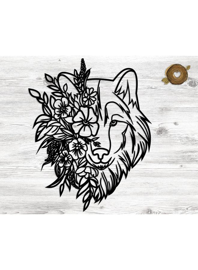 BP Decorative Wall Sticker Black 20cm - Image 2