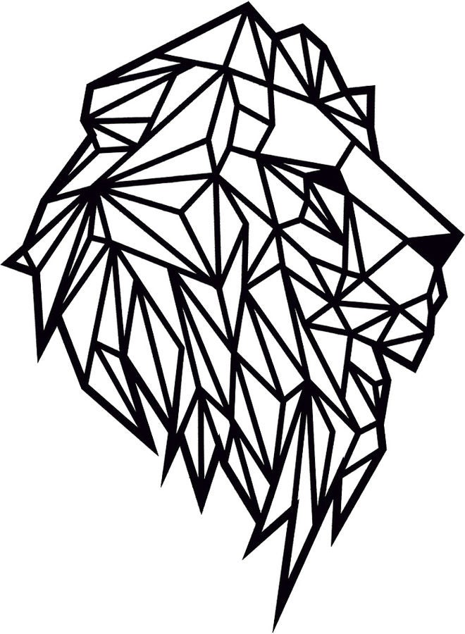 BP Decorative Wall Sticker Black 20cm - Image 1