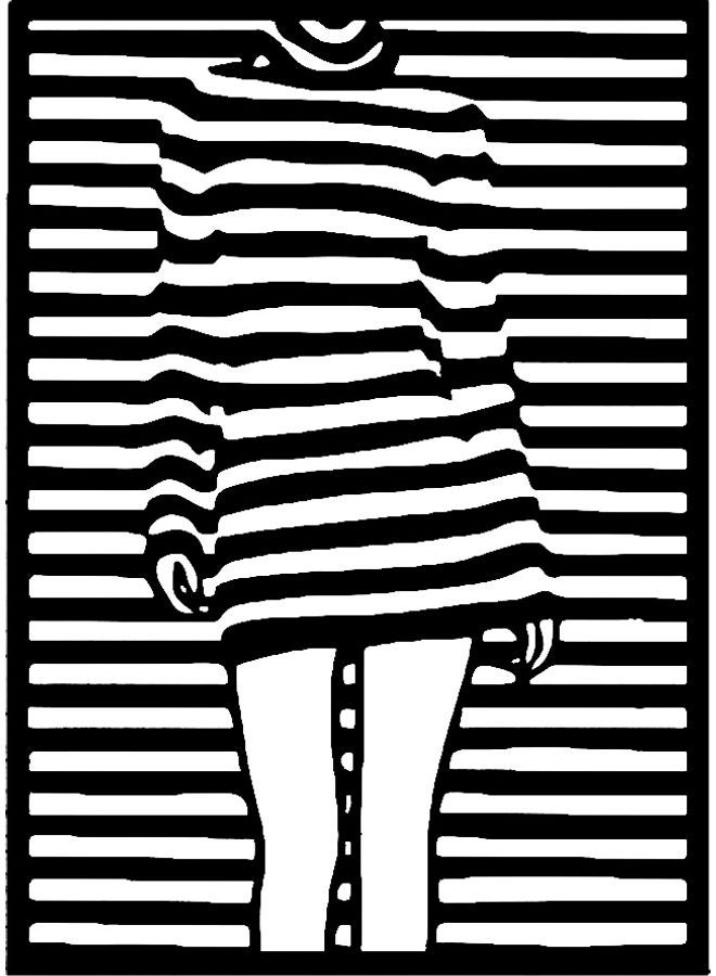 BP Decorative Wall Sticker Black 20cm - Image 1