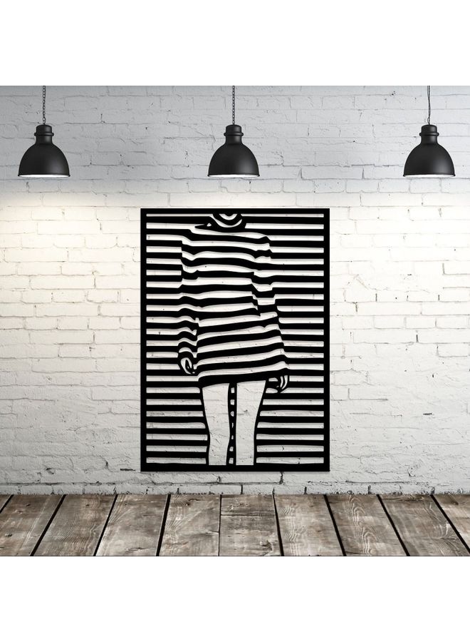 BP Decorative Wall Sticker Black 20cm - Image 2