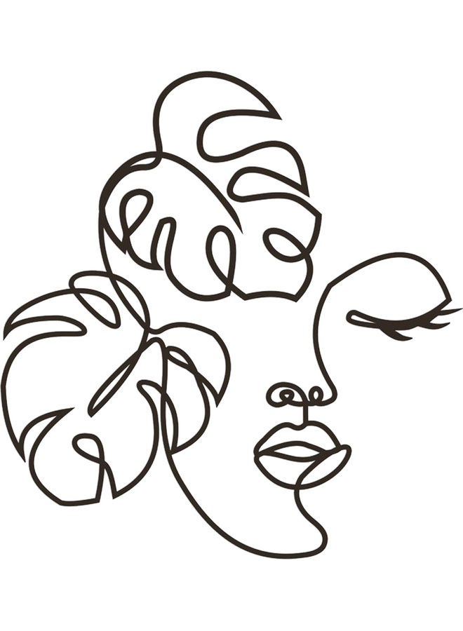 بي بي لوحة فنية على الحائط أسود 20سم - Image 1