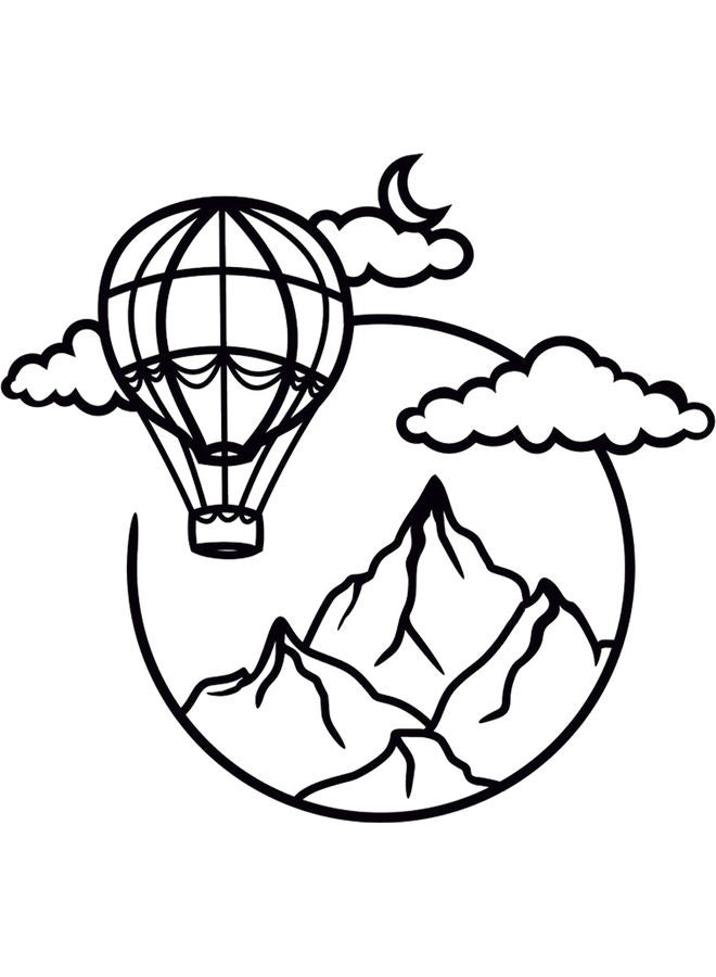 بي بي ملصق جداري للزينة أسود 20سم - Image 1