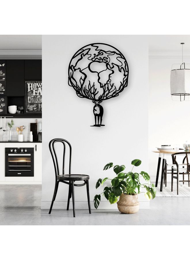 BP Decorative Wall Sticker Black 20cm - Image 2