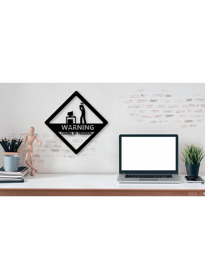 بي بي ملصق جداري للزينة أسود 20سم - Image 2