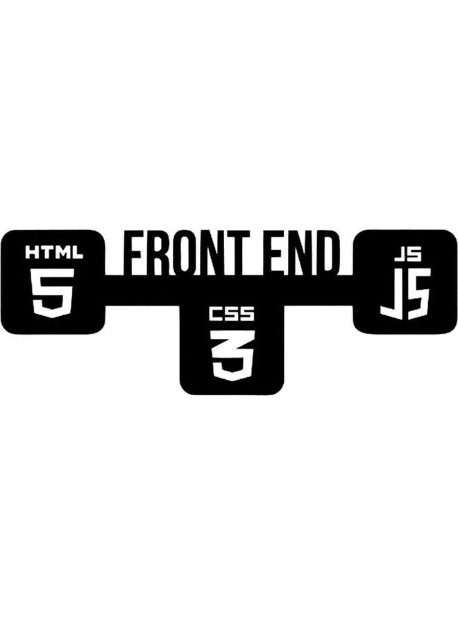 BP Decorative Wall Sticker Black 20cm - Image 1