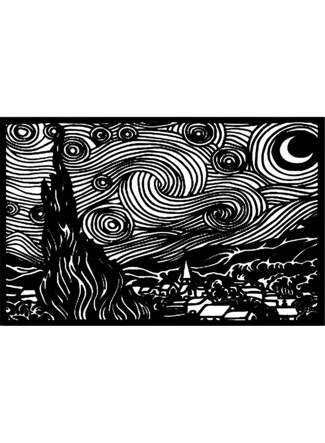 BP Decorative Wall Sticker Black 20cm - Image 1