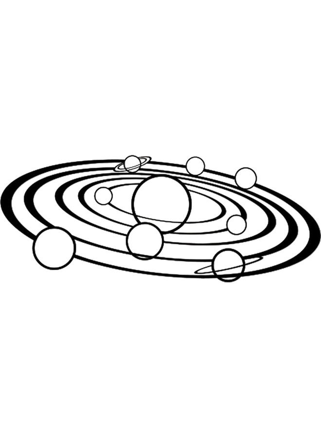 بي بي ملصق جداري للزينة أسود 20سم - Image 1