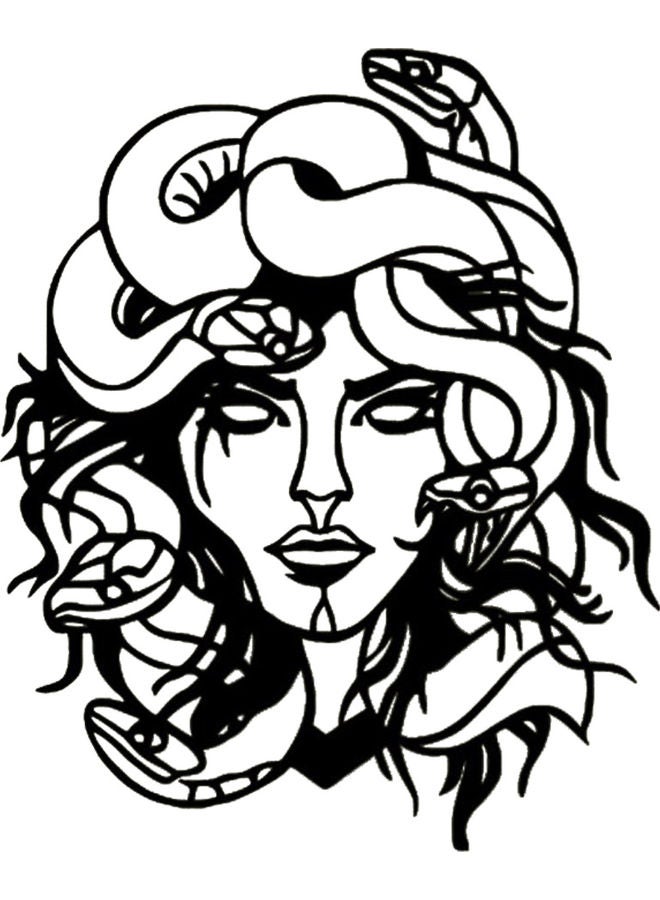 BP Decorative Wall Sticker Black 20cm - Image 1