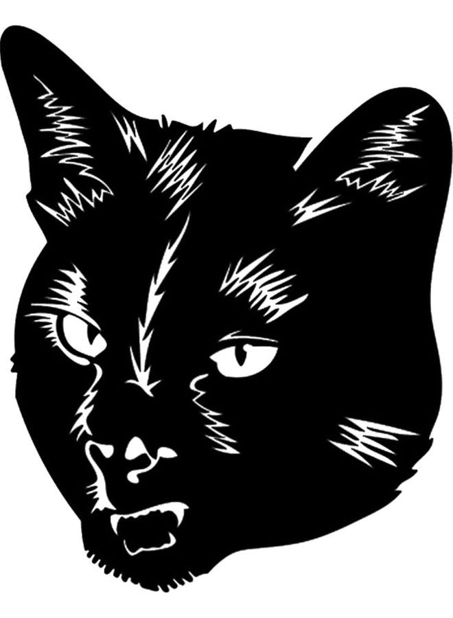 بي بي ملصق جداري للزينة أسود 20سم - Image 1