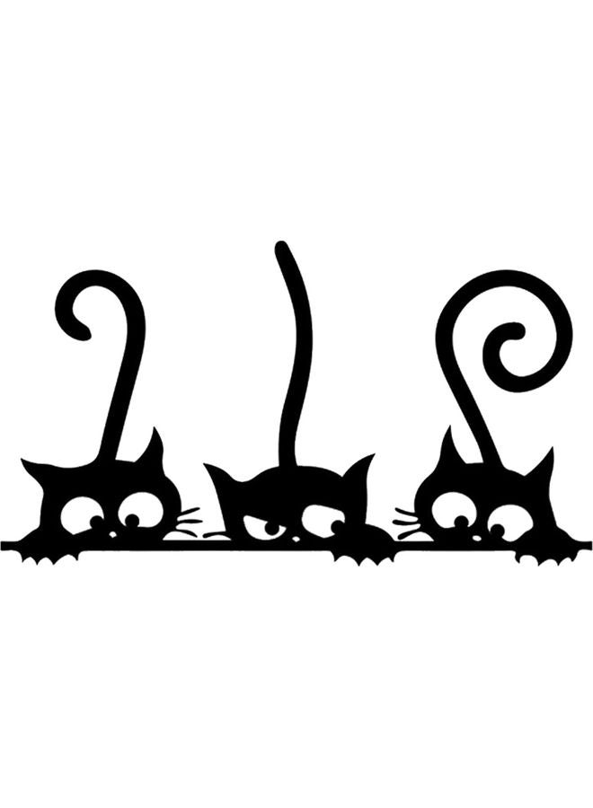 BP Decorative Wall Sticker Black 20cm - Image 1