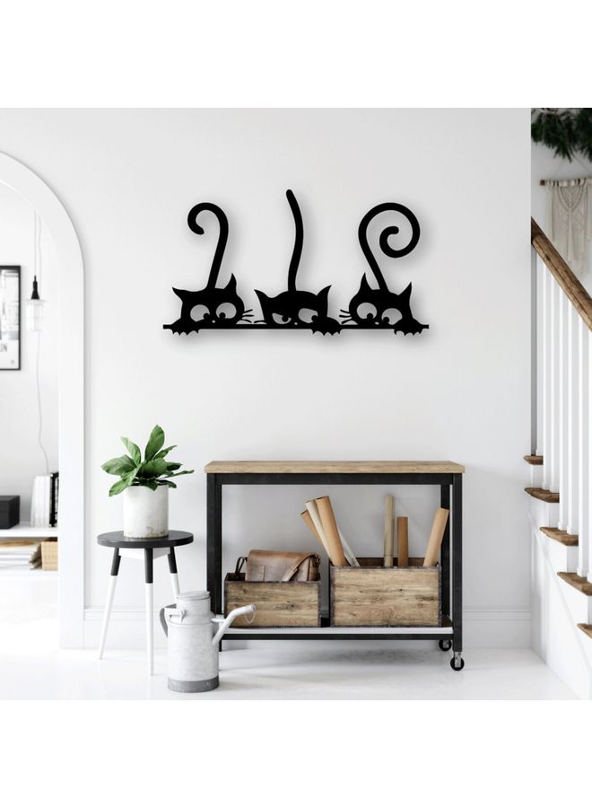 BP Decorative Wall Sticker Black 20cm - Image 2