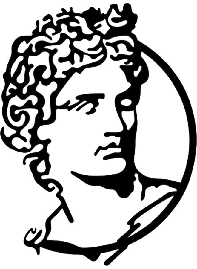 BP Decorative Wall Sticker Black 20cm - Image 1