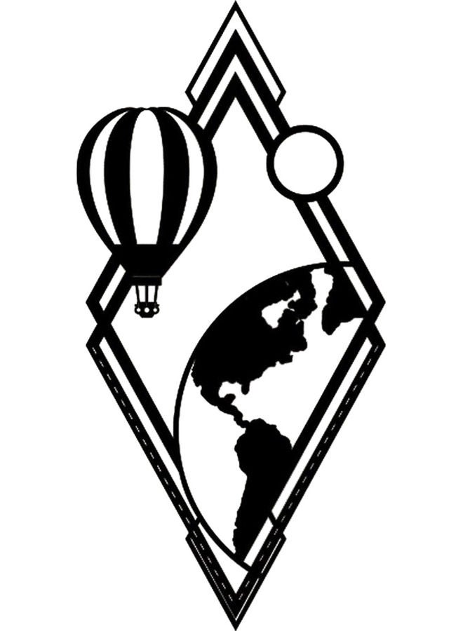 BP Wall Art Black 20cm - Image 1