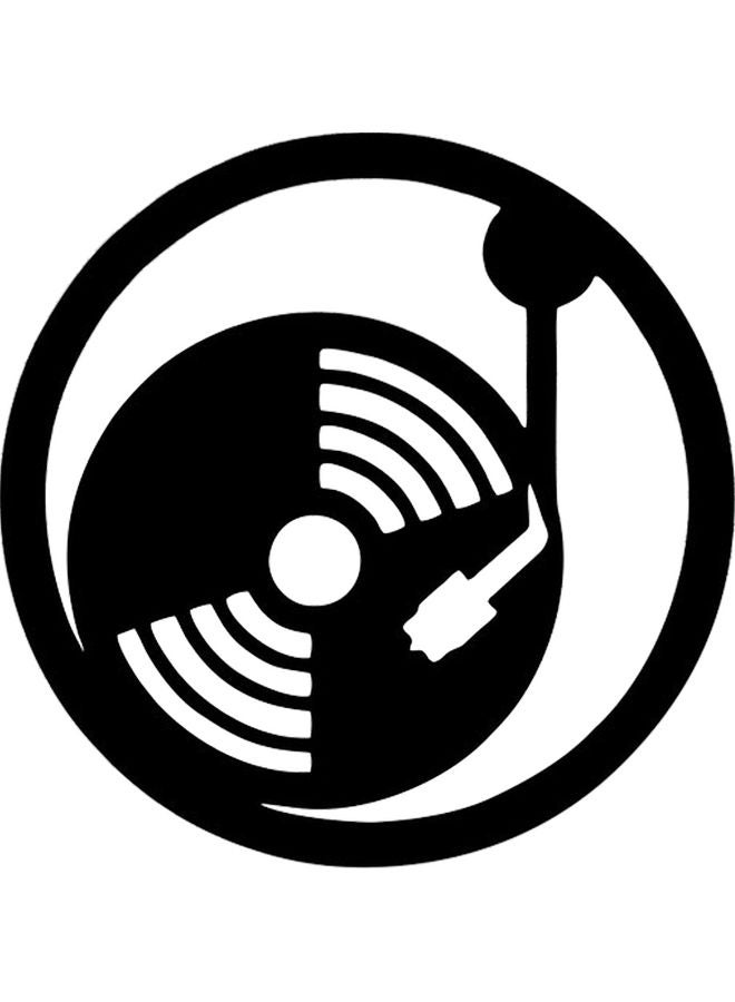 BP Decorative Wall Sticker Black 20cm - Image 1