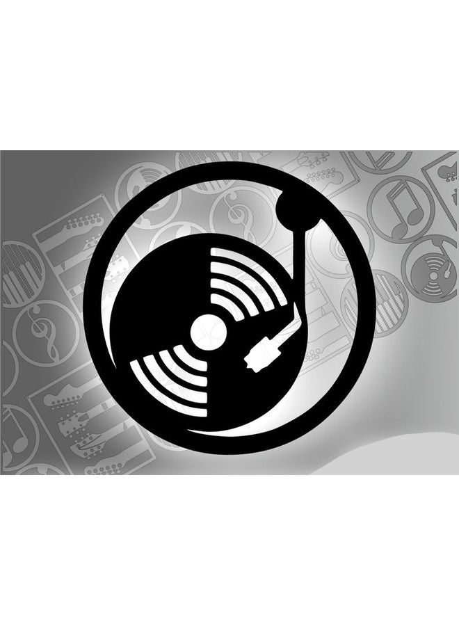 BP Decorative Wall Sticker Black 20cm - Image 2