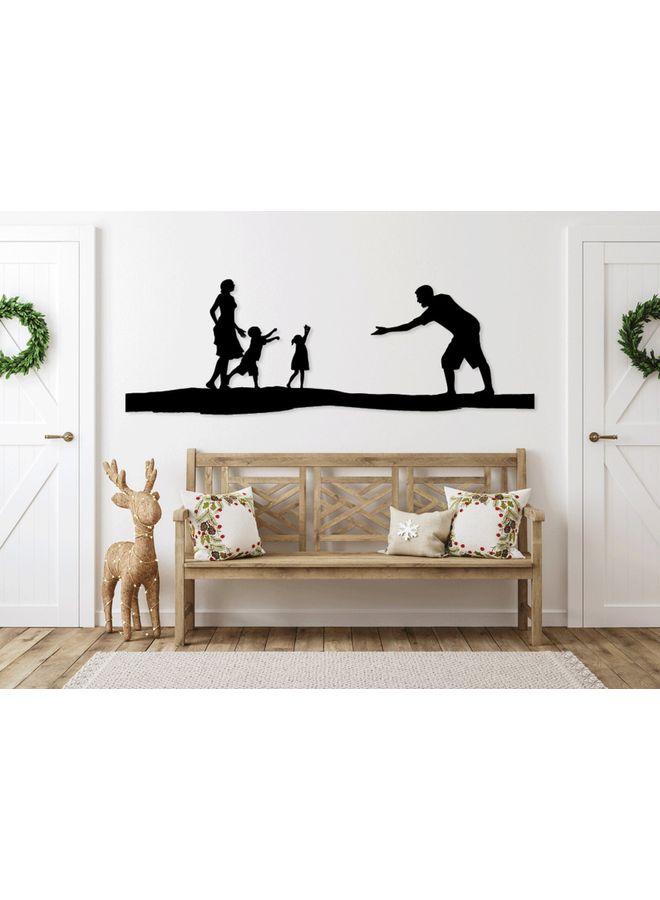 بي بي ملصق جداري للزينة أسود 20سم - Image 2