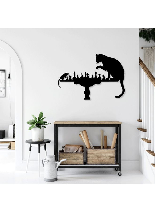 بي بي ملصق جداري للزينة أسود 20سم - Image 2