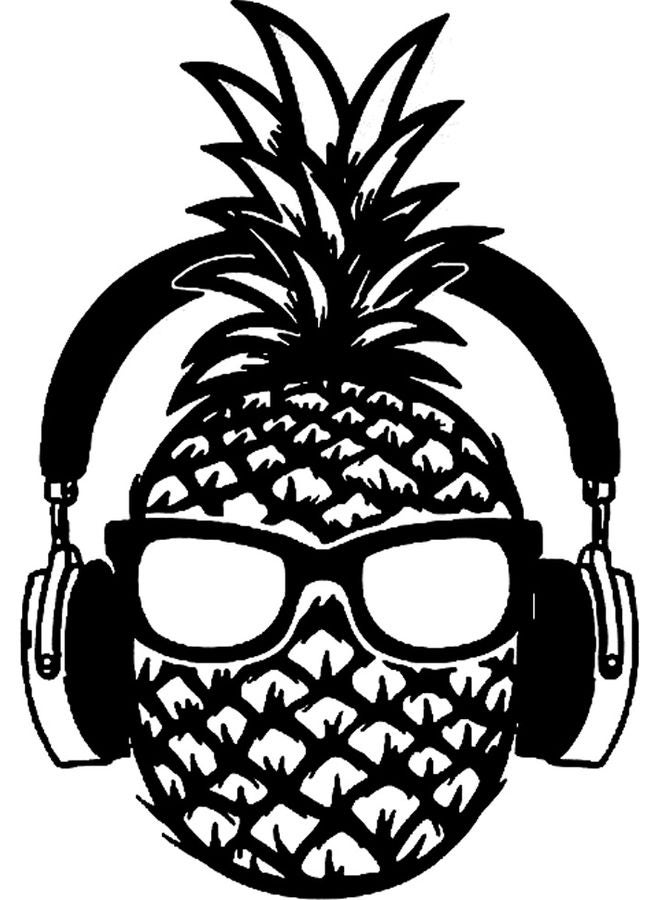 BP Decorative Wall Sticker Black 20cm - Image 1