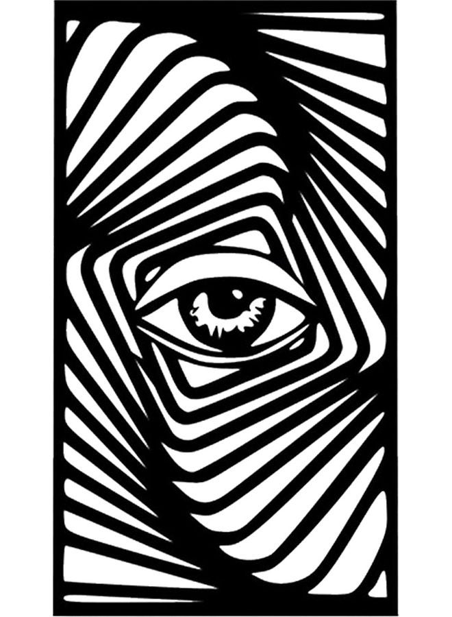 BP Decorative Wall Sticker Black 20cm - Image 1