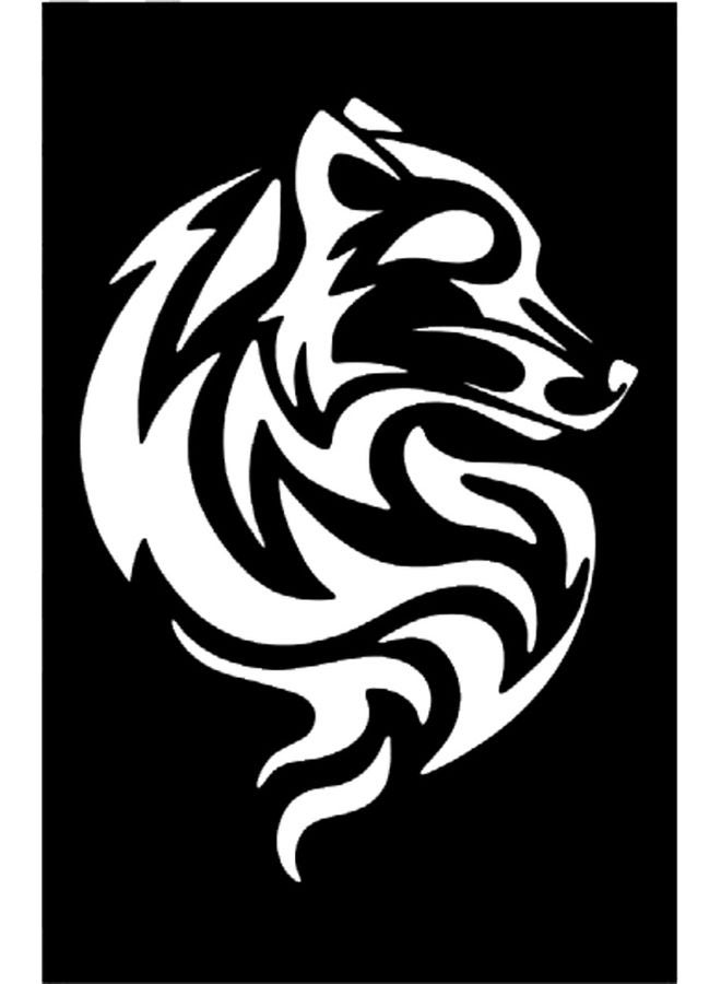 BP Decorative Wall Sticker Black 20cm - Image 1