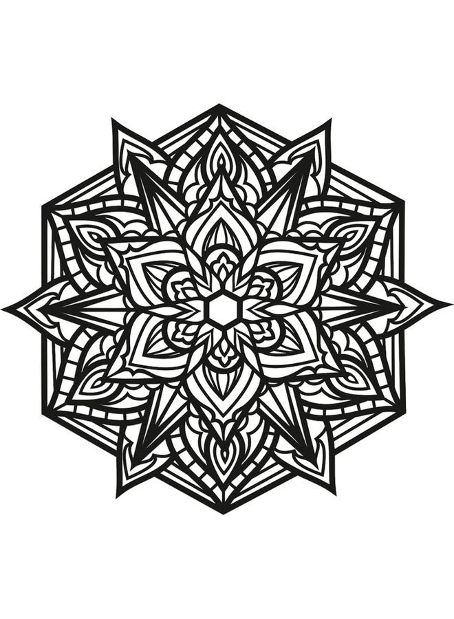 BP Decorative Wall Sticker Black 20cm - Image 1