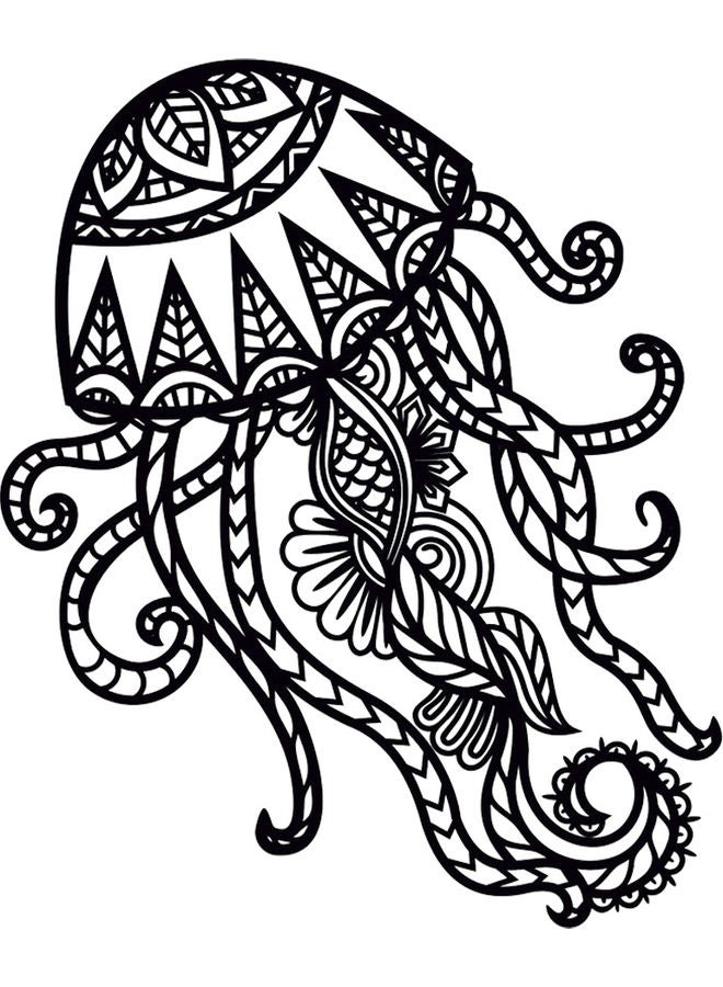 BP Decorative Wall Sticker Black 20cm - Image 1