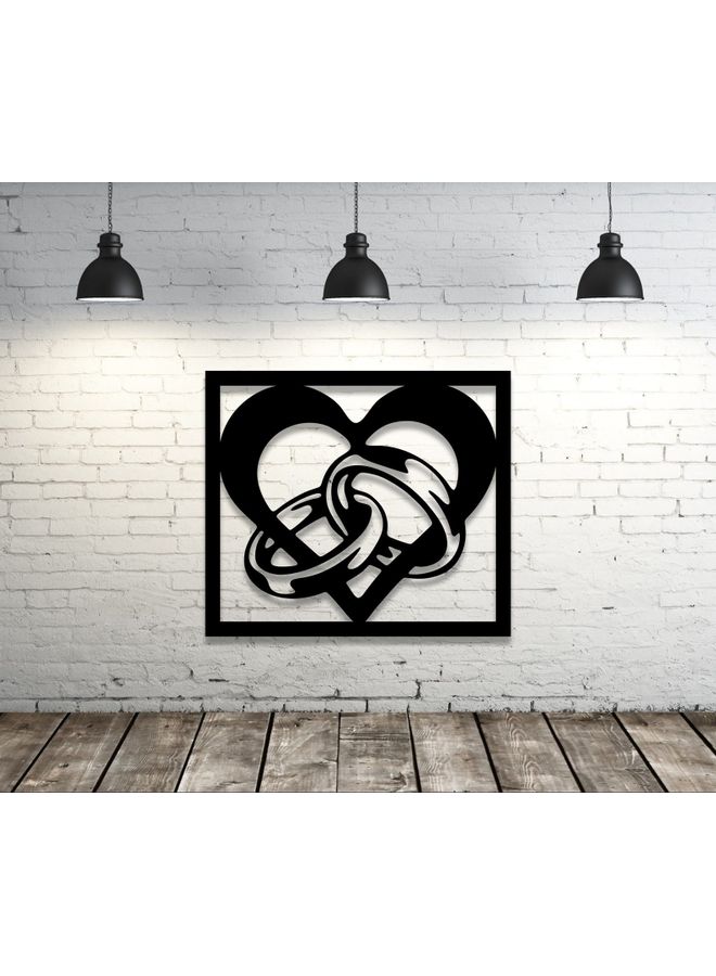 بي بي ملصق جداري للزينة أسود 20سم - Image 2