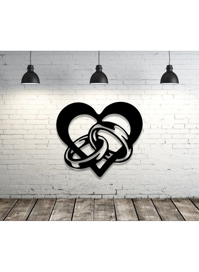 بي بي ملصق جداري للزينة أسود 20سم - Image 2