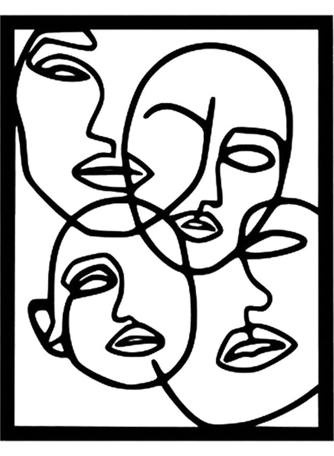 بي بي ملصق جداري للزينة أسود 20سم - Image 1