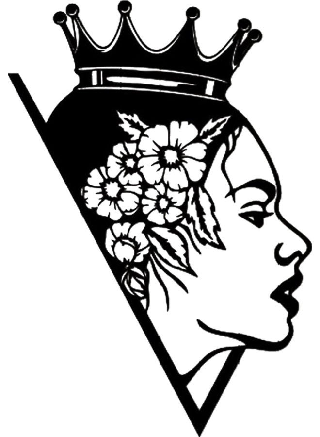 BP Decorative Wall Sticker Black 20cm - Image 1